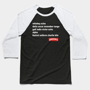 WDGAF Baseball T-Shirt